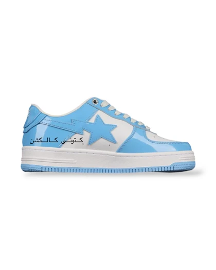 کتانی ویتنامی بیپ استا سفید آبی Bape STA