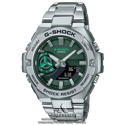 ساعت جیشاک استیل Casio G-Shock GST-B500-GS20