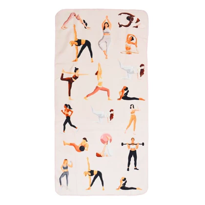 حوله ورزشی مدل Fitness-403M0620 ابعاد 100 در 48 سانتی متر