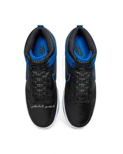 کتانی نایک دانک ساق‌دار بلو کامبو Nike Dunk High Blue Camo