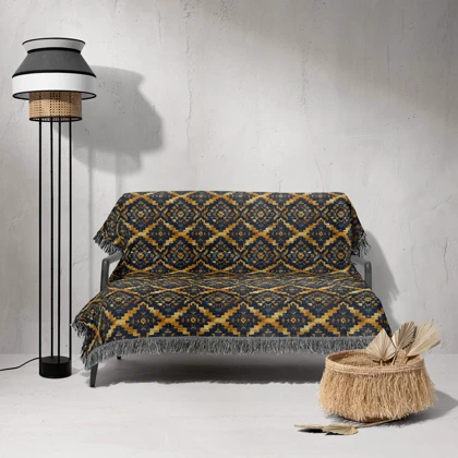 شال مبل ریش دار classic 122