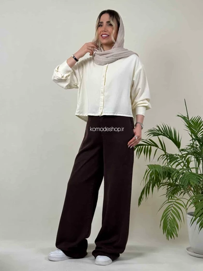 شومیز کراپ سیلک زنانه ریرا