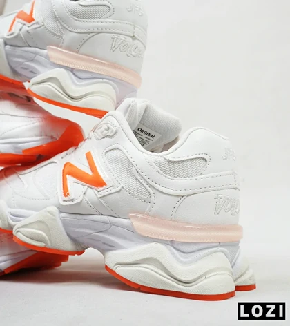 کفش کتانی زنانه سفید نارنجی NEW BALANCE 9060