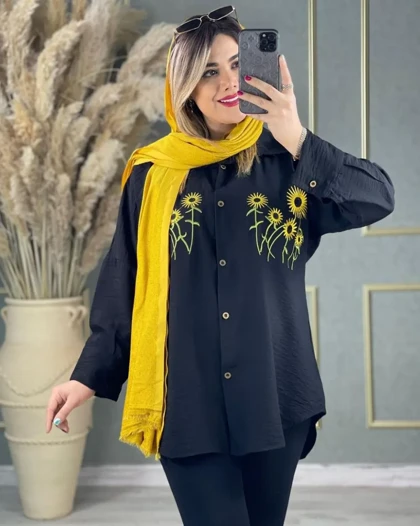 تونیک مانتویی آفتابگردون