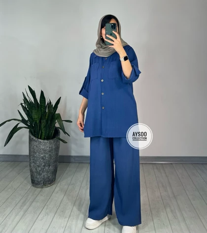 ست مانتو شلوار هلیا 1