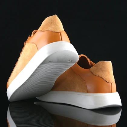 کفش روزمره مردانه چرم مدل آرسن کد 555-ESH