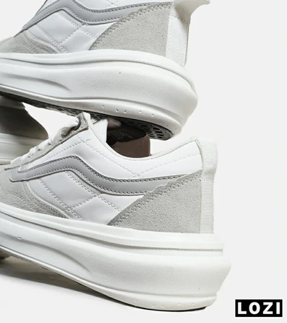 کفش اسنیکرزمردانه طوسی سفید ونس VANS