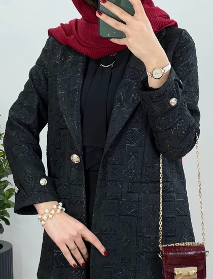 مانتو کتی ژاکارد الهه