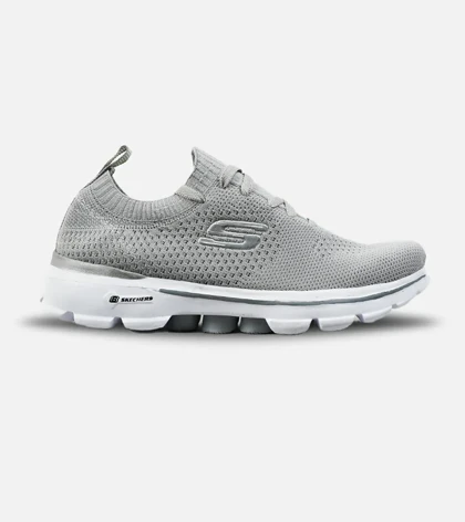 کفش کتانی بزرگ پا طوسی اسکیچرز SKECHERS