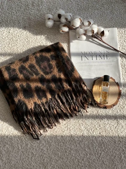 بیگ اسکارف فوتر پلنگی کد 400