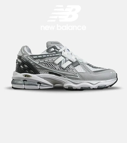 کفش کتانی مردانه و زنانه طوسی سفید New Balance 1906R مدل 7361