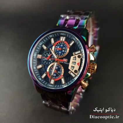 ساعت مچی مردانه اورجینال موتور ژاپن برند مینی فوکوس سه موتور مدل Mf0352G.02