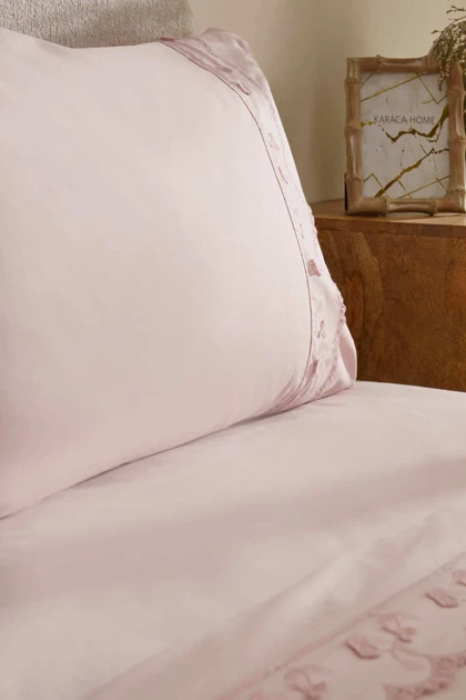 سرویس روتختی دو نفره Karaca Home مدل Delvyn پنبه