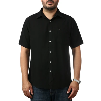 پیراهن آستین کوتاه کنفی مردانه کاکتوس مدل 39211191