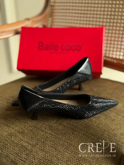 کفش نگینی پاشنه 5 سانت