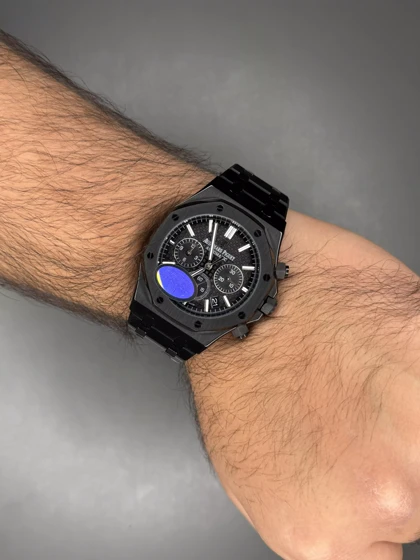 ساعت مچی اودمار پیگه کورنوگراف تمام مشکی Audemars Piguet