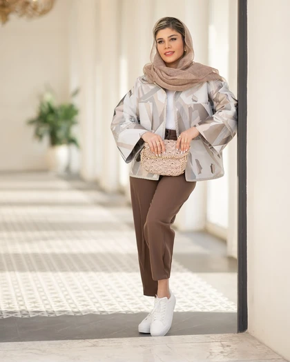 کت ژاکارد ترک