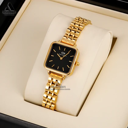 ساعت دنیل ولینگتون طلایی Daniel Wellington Quadro GB