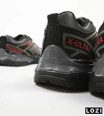کفش کتانی بزرگ پا مشکی قرمز سالومون Salomon X ULTRA