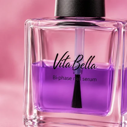 سرم ناخن دوفاز ویتا بلا مدل Violeta حجم 15 میل تقویت‌کننده تخصصی ناخن