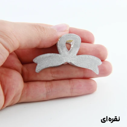 کلیپس دخترانه مدل پاپیون دنباله دار شاین دار