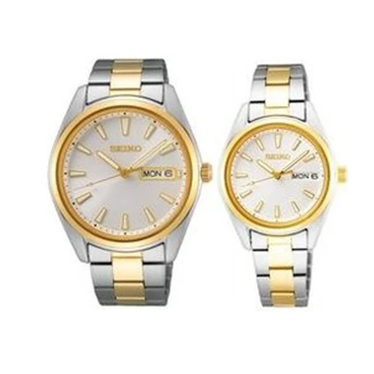 ساعت مچی ست مردانه و زنانه سیکو مدل seiko SUR578P1-SUR558P1