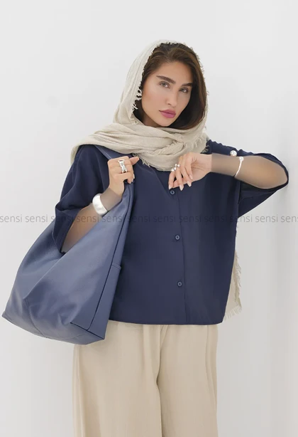شومیز کراپ سیلک