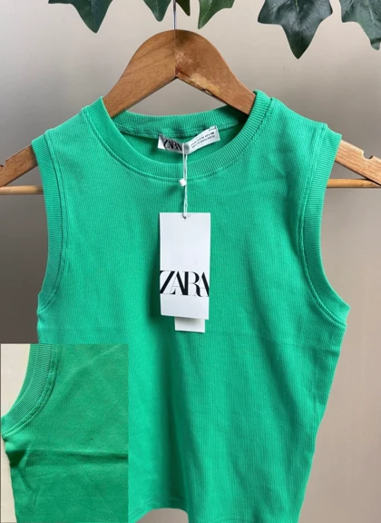 تاپ سفید زارا