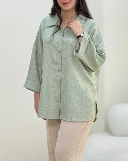 شومیز شانتون مارپیچ