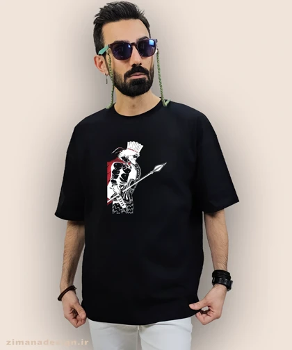 تیشرت لش مردانه و زنانه اصیل ایرانی طرح گشتاسب