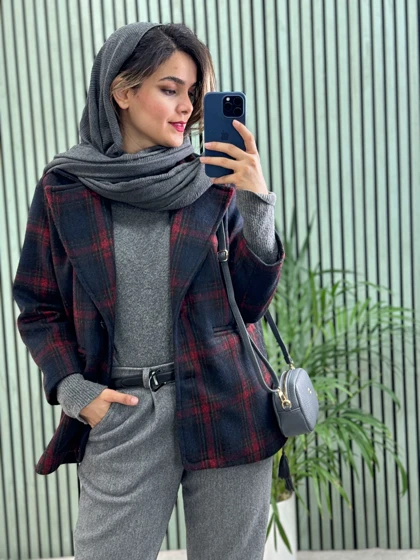 پالتو کتی آستردار باران