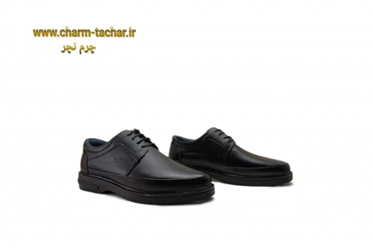 کفش مردانه طبی رسمی تمام چرم طبیعی دست وزsi176