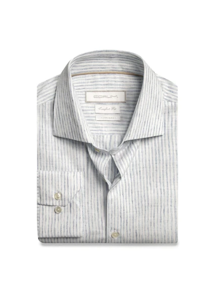 پیراهن راه راه لینن 2610104