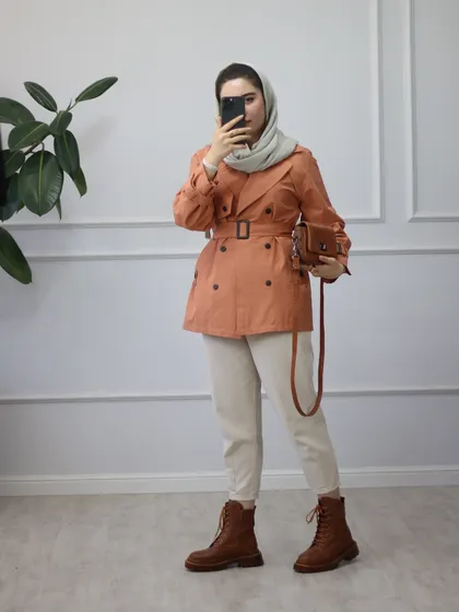بارانی کوتاه زلفا