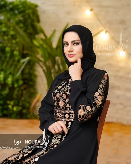 پیراهن کیمیا مشکی