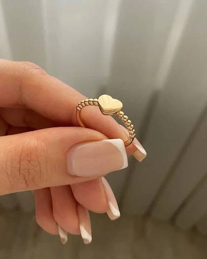انگشتر ظریف قلب کایلی ژوپینگ