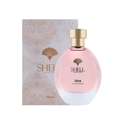 پرفیوم زنانه اولترا ویرچوآل مدل Shell حجم 100 میلی لیتر - رایحه Chance Chanel