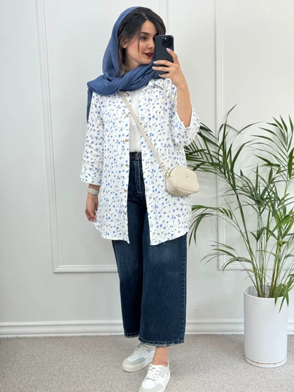 مانتو دخترانه شکوفه