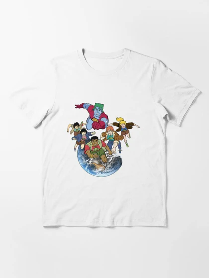 تیشرت Tintin طرح لوگو Captain planet team کد 207407