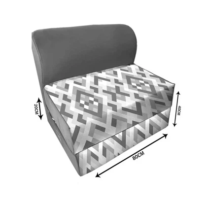 کاناپه تخت شو یک نفره مینیمال هندسی مدل M1076