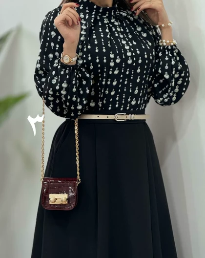 شومیز مجلسی سارینا(ایراد دار)
