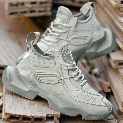 کفش ورزشی مردانه طوسی مدل ETEN ویژه