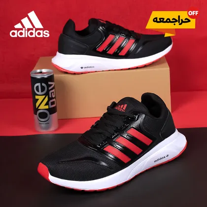 کفش مردانه adidas مدل rezi (مشکی قرمز)