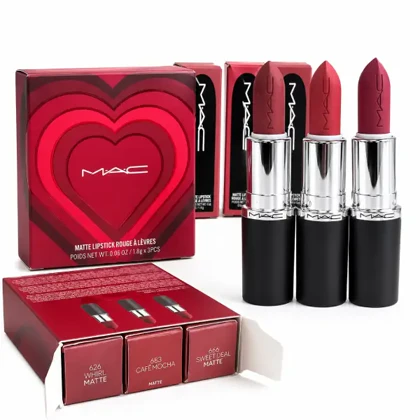 ست رژ لب مک MAC Love Matte Lipstick Set