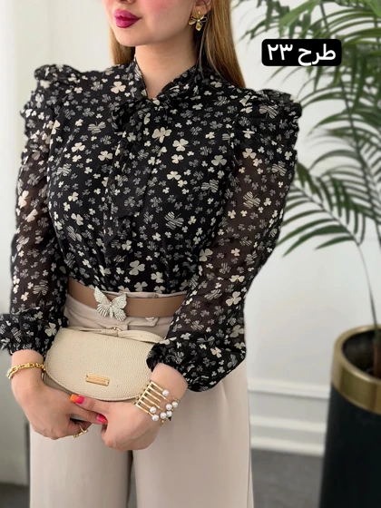 شومیز روژین 0495
