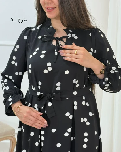 پیراهن بلند زنانه ولگا کد محصول 1690