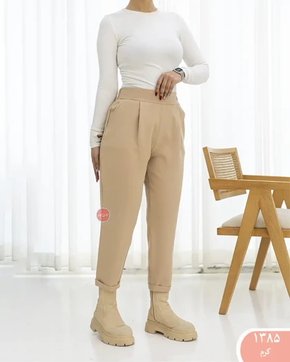 شلوار بغل دکمه 1385