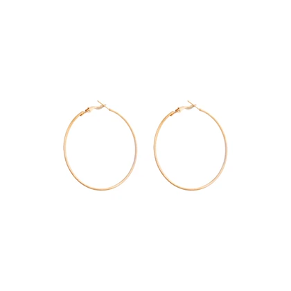 گوشواره زنانه مینمال حلقه‌ای