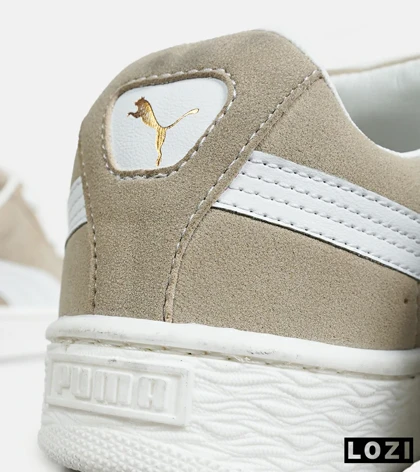 کفش کتانی ورزشی کرم مردانه و زنانه PUMA suede XL