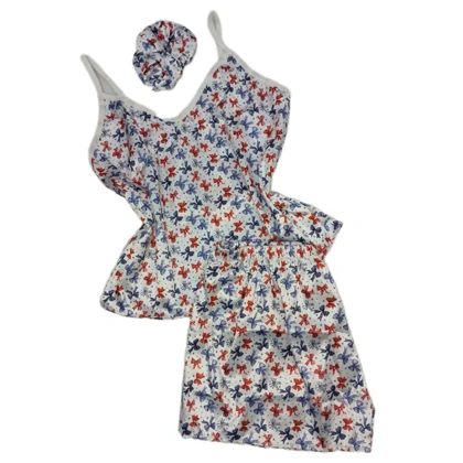 ست تاپ و شلوارک 3 تکه کد 567